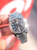 ROLEX DATEJUST DARK RHODIUM
