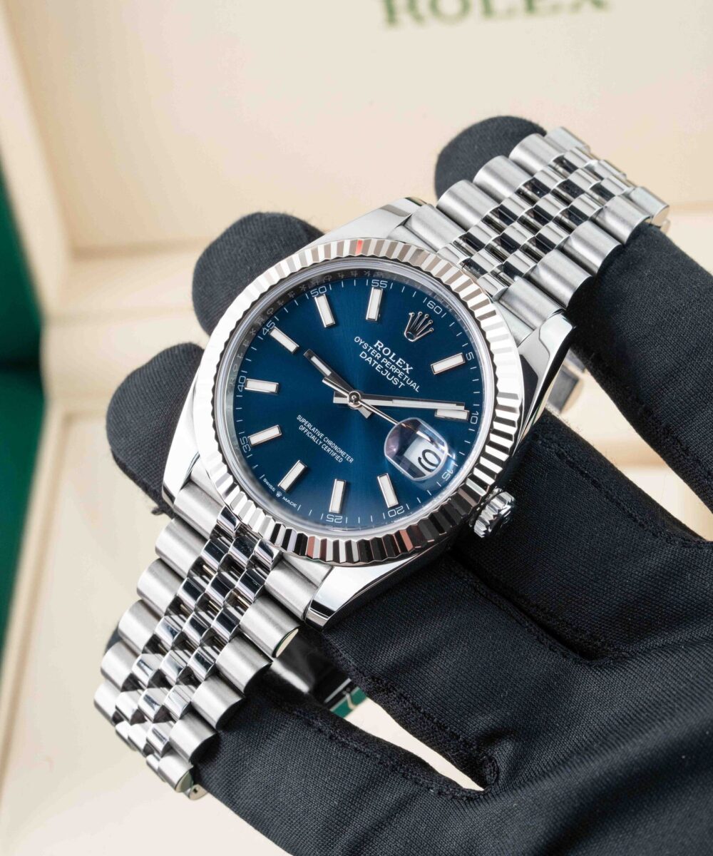 Rolex Datejust BLUE DIAL | QUALIDADE MIRROR | ACOMPANHA CAIXA E DOCUMENTOS RÉPLICA ROLEX | DESCONTO DE DIA DOS NAMORADOS!