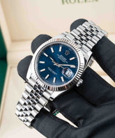 Rolex Datejust BLUE DIAL | QUALIDADE MIRROR | ACOMPANHA CAIXA E DOCUMENTOS RÉPLICA ROLEX | DESCONTO DE DIA DOS NAMORADOS!