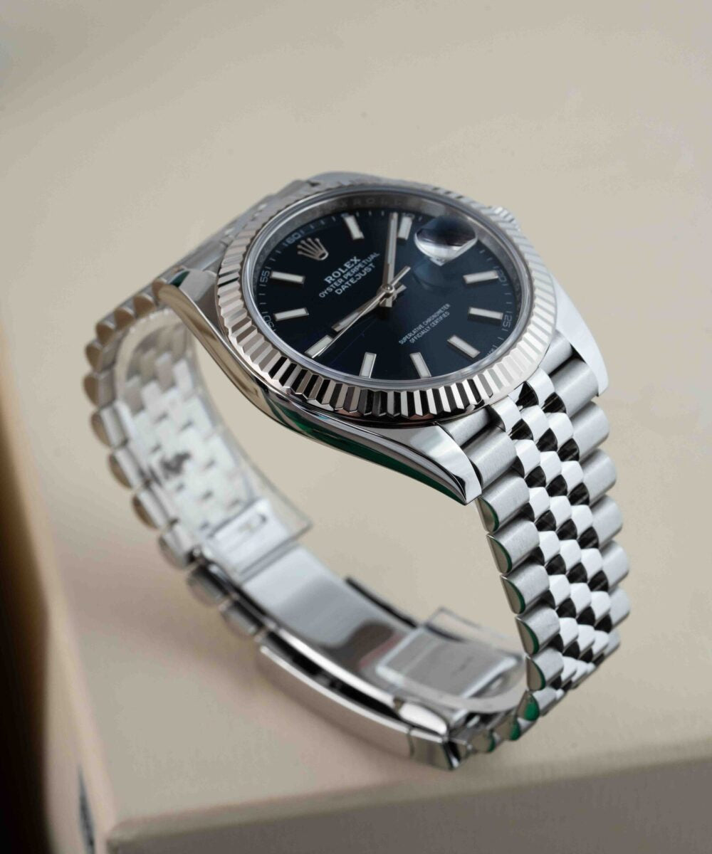 Rolex Datejust BLUE DIAL | QUALIDADE MIRROR | ACOMPANHA CAIXA E DOCUMENTOS RÉPLICA ROLEX | DESCONTO DE DIA DOS NAMORADOS!