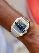 Cartier Santos Blue Dial 2024 | QUALIDADE MIRROR | ACOMPANHA CAIXA E DOCUMENTOS REPLICA CARTIER | ULTIMAS UNIDADES COM DESCONTO