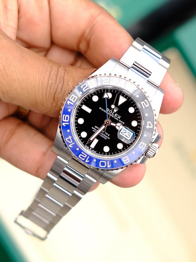 ROLEX GMT MASTER II BATMAN | QUALIDADE MIRROR | ACOMPANHA CAIXA E DOCUMENTOS REPLICA ROLEX | PROMOÇÃO
