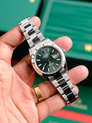 ROLEX DATEJUST MINT GREEN