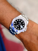 ROLEX GMT MASTER II BATMAN | QUALIDADE MIRROR | ACOMPANHA CAIXA E DOCUMENTOS REPLICA ROLEX | PROMOÇÃO