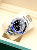ROLEX GMT MASTER II BATMAN | QUALIDADE MIRROR | ACOMPANHA CAIXA E DOCUMENTOS REPLICA ROLEX | PROMOÇÃO
