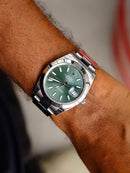 ROLEX DATEJUST MINT GREEN