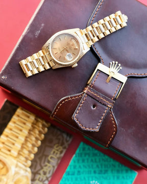 ROLEX DAY DATE 1979 | QUALIDADE MIRROR | ACOMPANHA CAIXA E DOCUMENTOS REPLICA ROLEX