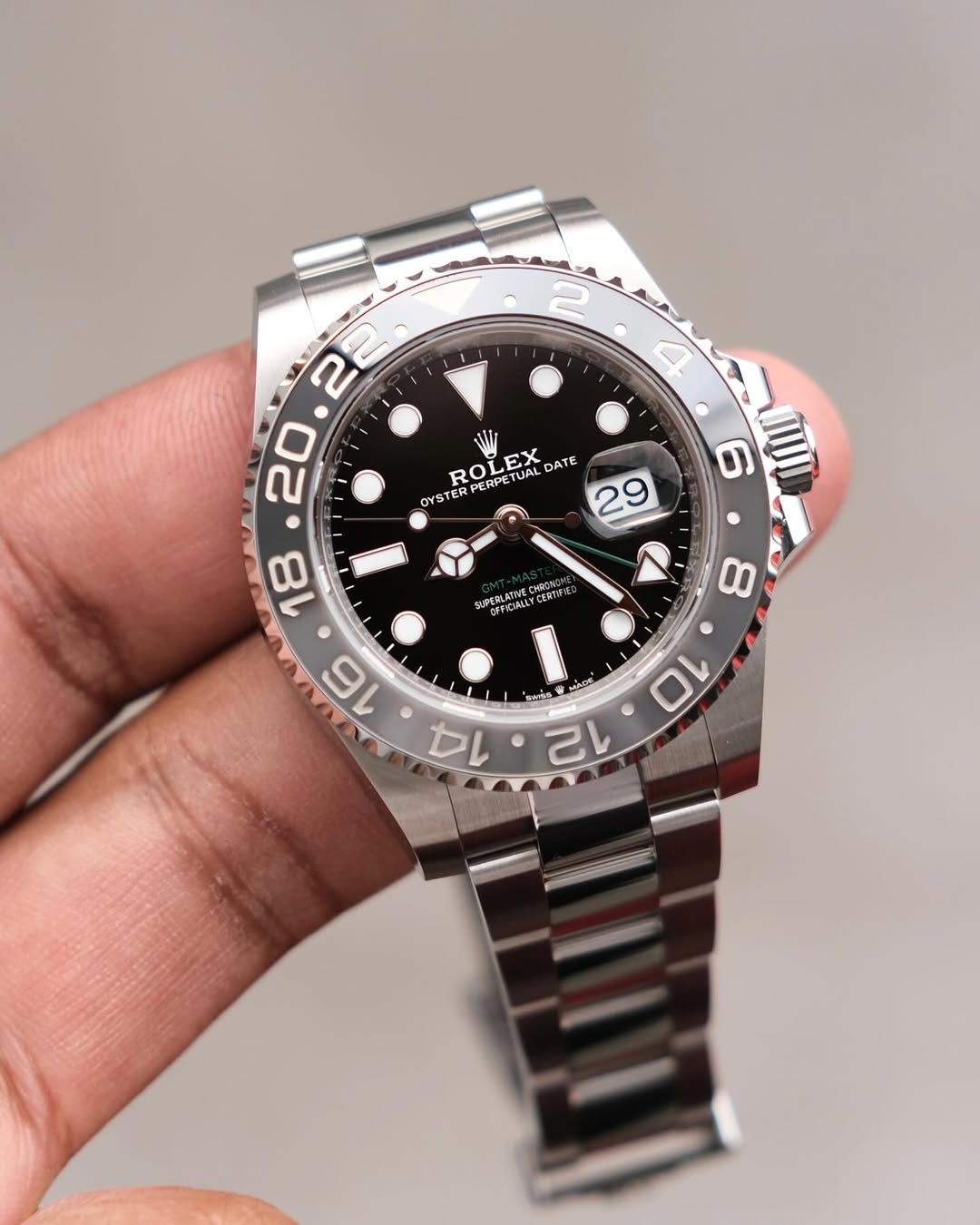 ROLEX GMT MASTER II BRUCE WAYNE