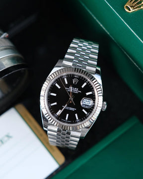 ROLEX DATEJUST BLACK
