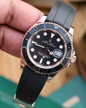 Rolex Yacht-Master Everose | QUALIDADE MIRROR | ACOMPANHA CAIXA E DOCUMENTOS REPLICA ROLEX | ULTIMAS UNIDADES COM DESCONTO DE INVERNO