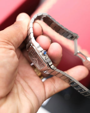 Cartier Santos Blue Dial 2024 | QUALIDADE MIRROR | ACOMPANHA CAIXA E DOCUMENTOS REPLICA CARTIER | ULTIMAS UNIDADES COM DESCONTO