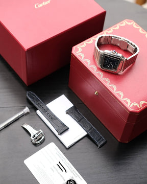 Cartier Santos Blue Dial 2024 | QUALIDADE MIRROR | ACOMPANHA CAIXA E DOCUMENTOS REPLICA CARTIER | ULTIMAS UNIDADES COM DESCONTO