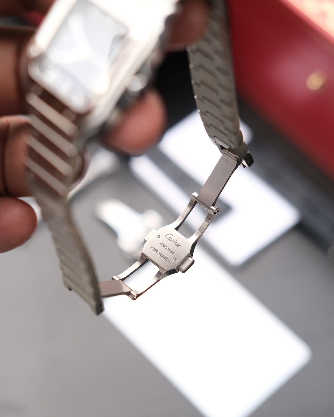 Cartier Santos Blue Dial 2024 | QUALIDADE MIRROR | ACOMPANHA CAIXA E DOCUMENTOS REPLICA CARTIER | ULTIMAS UNIDADES COM DESCONTO