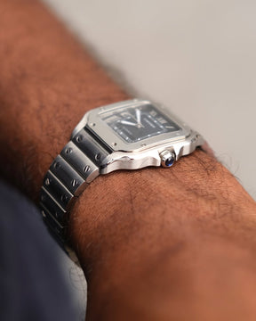 Cartier Santos Blue Dial 2024 | QUALIDADE MIRROR | ACOMPANHA CAIXA E DOCUMENTOS REPLICA CARTIER | ULTIMAS UNIDADES COM DESCONTO