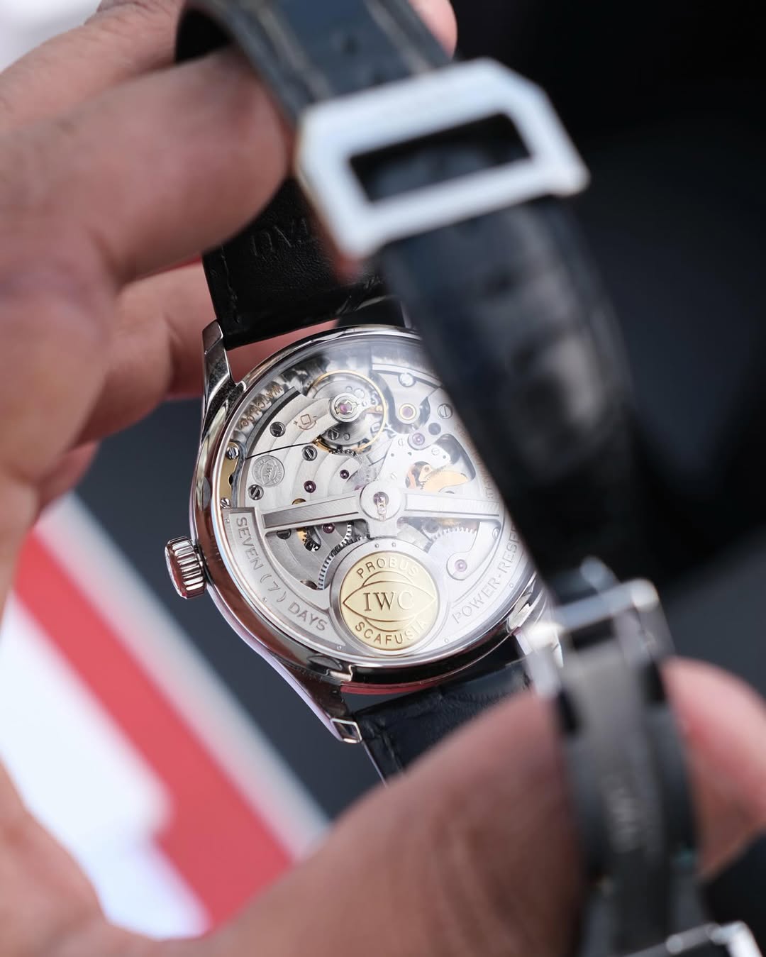 IWC PORTUGUESE SEVEN DAYS | QUALIDADE MIRROR | ACOMPANHA CAIXA E DOCUMENTOS REPLICA IWC