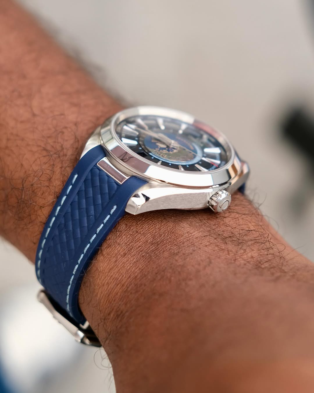 RELOGIO OMEGA AQUA TERRA WORLDTIMER