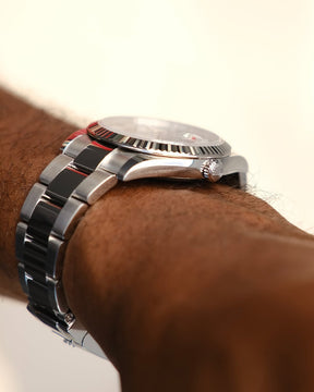 ROLEX DATEJUST DARK RHODIUM