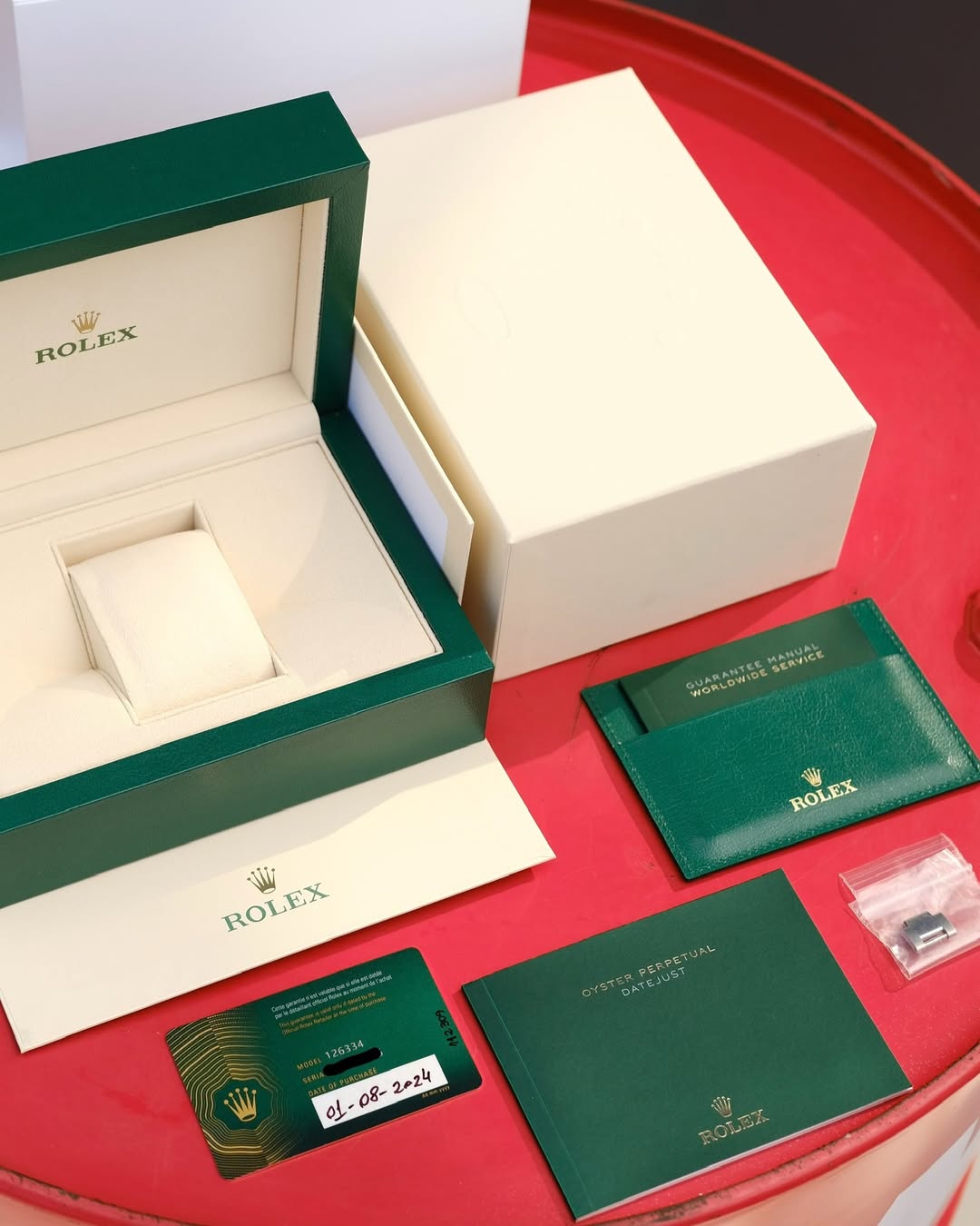 ROLEX DATEJUST DARK RHODIUM