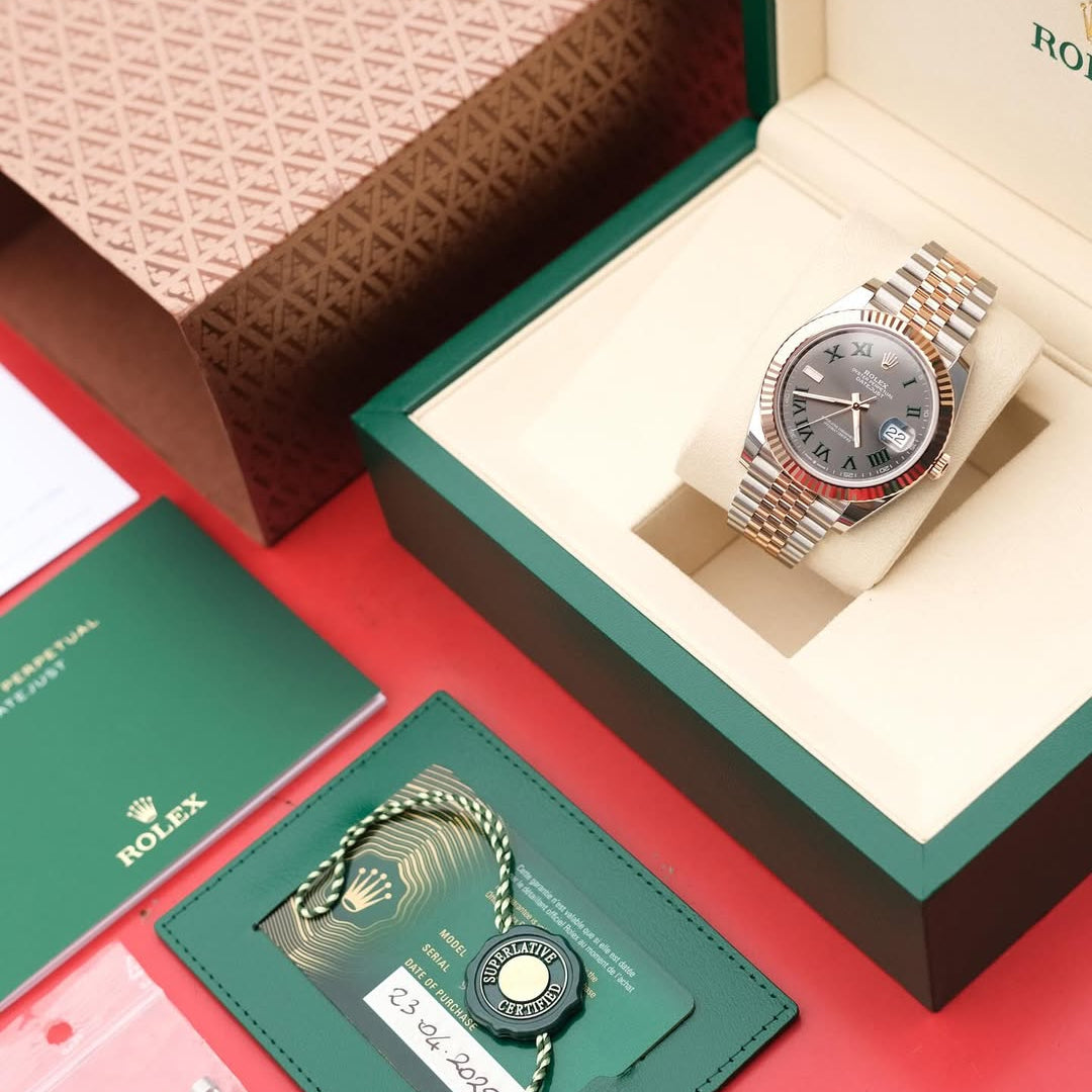 ROLEX DATEJUST WIMBLEDON