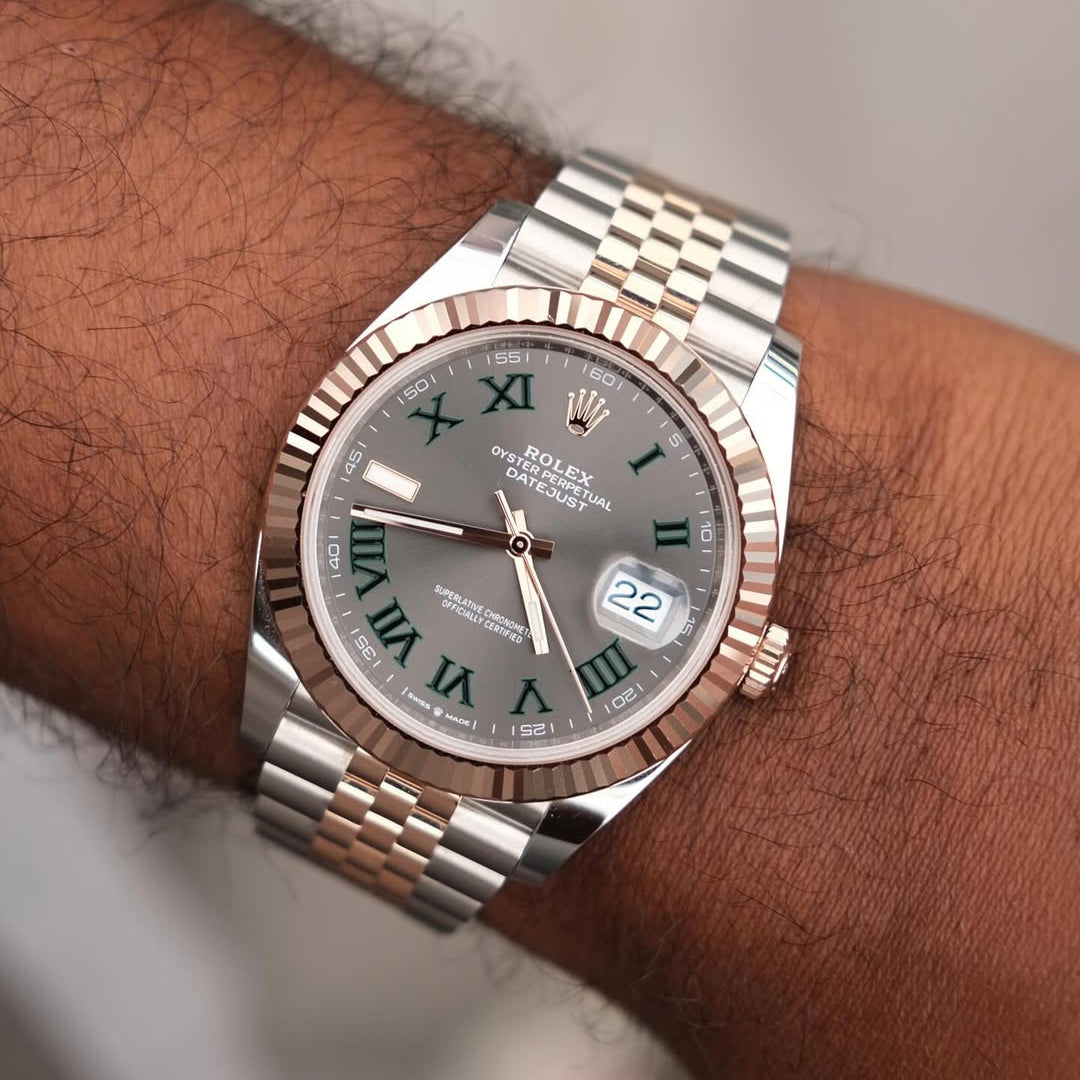 ROLEX DATEJUST WIMBLEDON