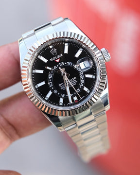 ROLEX SKY DWELLER BLACK
