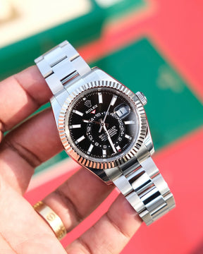 ROLEX SKY DWELLER BLACK