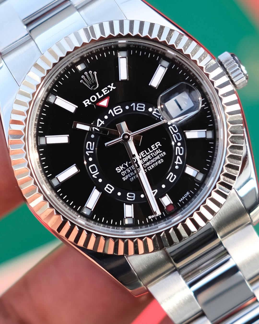 ROLEX SKY DWELLER BLACK