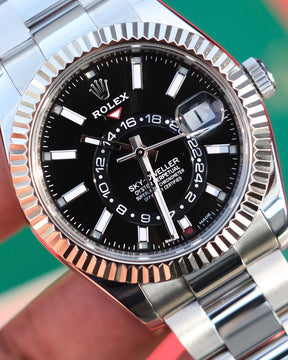 ROLEX SKY DWELLER BLACK