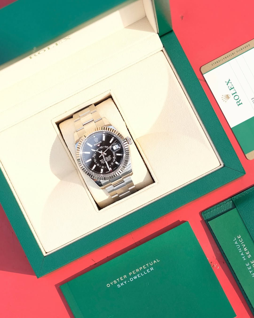 ROLEX SKY DWELLER BLACK