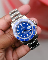 ROLEX SUBMARINER SMURF | QUALIDADE MIRROR | ACOMPANHA CAIXA E DOCUMENTOS REPLICA ROLEX
