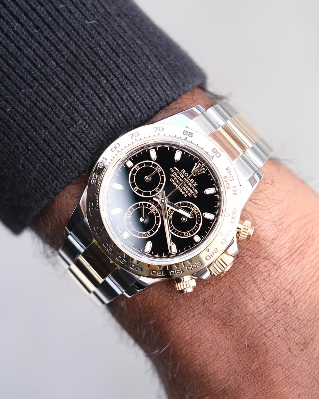 Rolex Cosmograph Daytona Misto | QUALIDADE MIRROR | ACOMPANHA CAIXA E DOCUMENTOS RÉPLICA ROLEX | ULTIMAS UNIDADES COM DESCONTO