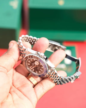 ROLEX GMT MASTER II BATMAN ACOMPANHA CAIXA E DOCUMENTOS REPLICA ROLEX | PROMOÇÃO DE BLACK FRIDAY