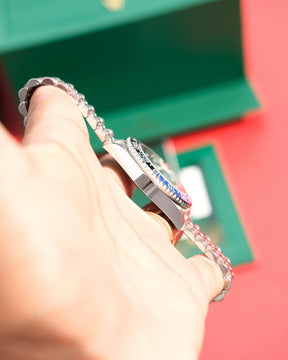 ROLEX GMT MASTER II BATMAN ACOMPANHA CAIXA E DOCUMENTOS REPLICA ROLEX | PROMOÇÃO DE BLACK FRIDAY