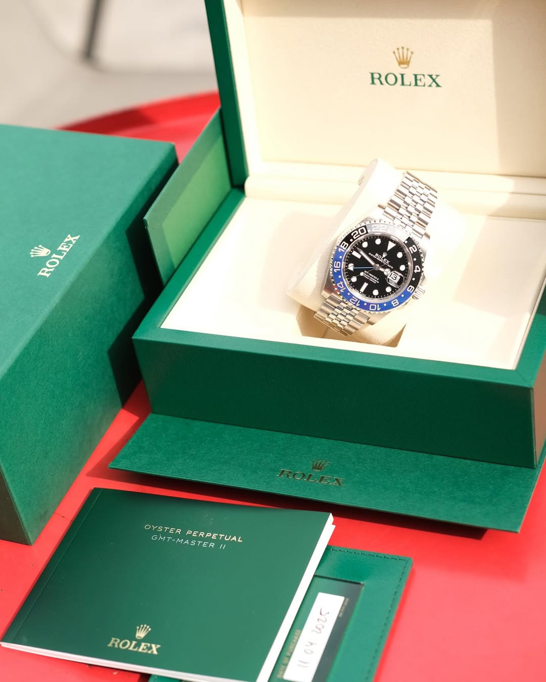 ROLEX GMT MASTER II BATMAN ACOMPANHA CAIXA E DOCUMENTOS REPLICA ROLEX | PROMOÇÃO DE BLACK FRIDAY