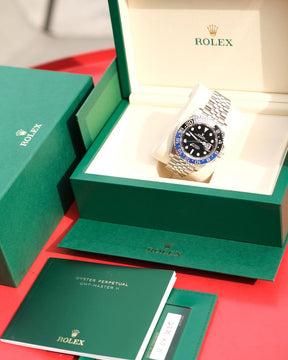 ROLEX GMT MASTER II BATMAN ACOMPANHA CAIXA E DOCUMENTOS REPLICA ROLEX | PROMOÇÃO DE BLACK FRIDAY