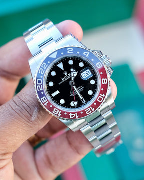 Rolex GMT Master II PEPSI | QUALIDADE MIRROR | ACOMPANHA CAIXA E DOCUMENTOS REPLICA ROLEX | ULTIMAS UNIDADES COM DESCONTO DE INVERNO
