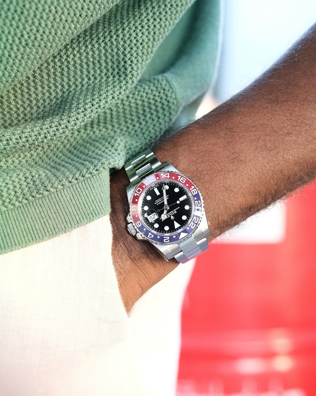 Rolex GMT Master II PEPSI | QUALIDADE MIRROR | ACOMPANHA CAIXA E DOCUMENTOS REPLICA ROLEX | ULTIMAS UNIDADES COM DESCONTO DE INVERNO