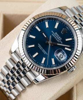 Rolex Datejust BLUE DIAL | QUALIDADE MIRROR | ACOMPANHA CAIXA E DOCUMENTOS RÉPLICA ROLEX | DESCONTO DE DIA DOS NAMORADOS!