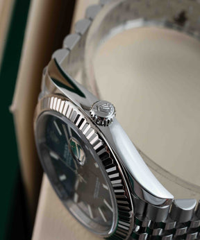 Rolex Datejust BLUE DIAL | QUALIDADE MIRROR | ACOMPANHA CAIXA E DOCUMENTOS RÉPLICA ROLEX | DESCONTO DE DIA DOS NAMORADOS!