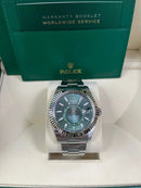 ROLEX SKY-DWELLER GREEN DIAL | QUALIDADE MIRROR | ACOMPANHA CAIXA E DOCUMENTOS RÉPLICA ROLEX | ULTIMAS UNIDADES COM DESCONTO